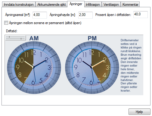 Døråpning mot kontor 1 og 2