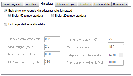 Klimadata