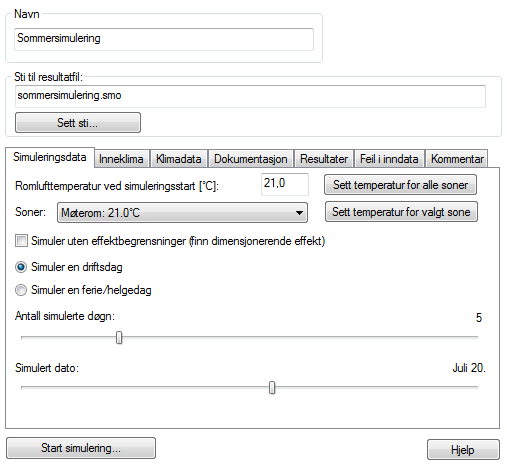 Simuleringsdata